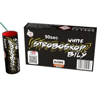 Stroboskop biely 90s - Görögtűz, Fáklya, Stroboszkóp
