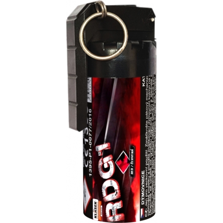 Füstgránát RDG1-piros, indítókarral
