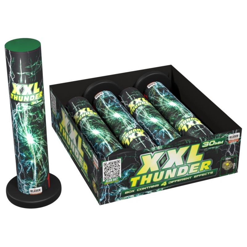 XXL Thunder - Výmetníky Vystreľovacie trubice