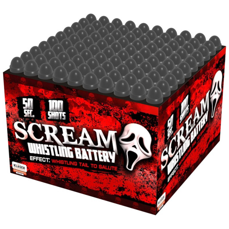 Scream 100,  100 lövet / 8mm