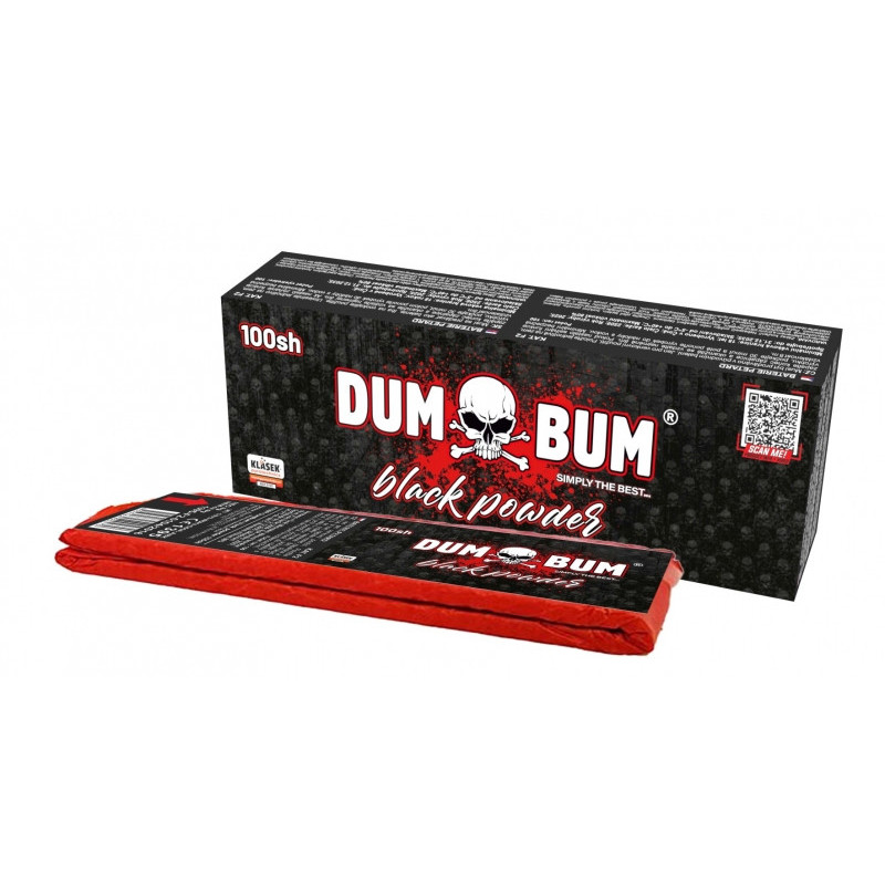 Petardový koberček Dumbum black powder 100 rán