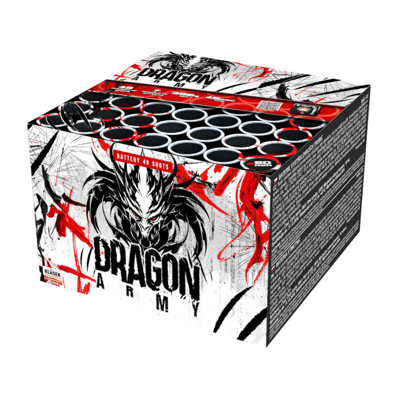 Dragon army 49 rán / 20mm - Tüzijáték telepek