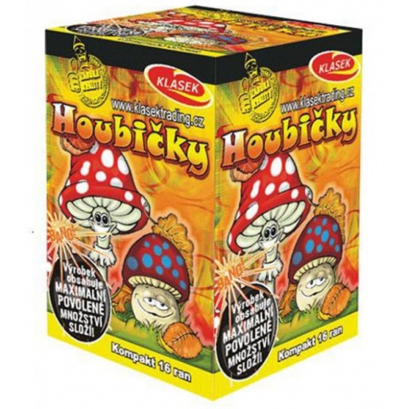 Houbičky 16 rán / 25mm