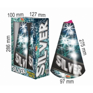 Vulkán 500g ezüst csillagok 2db