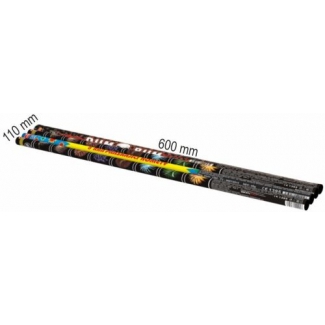 Sada rímskych sviec 8 rán, 60cm, priemer 20mm